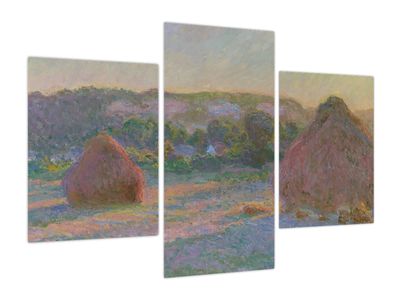 Obraz - Claude Monet, Stacks of Wheat (End of Summer) , reprodukcje