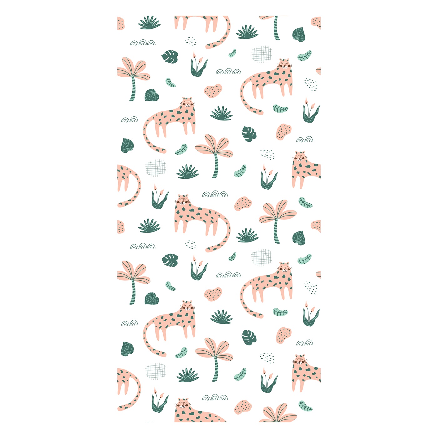 Tapeta - Motiv džungle z gepardom (T110015)