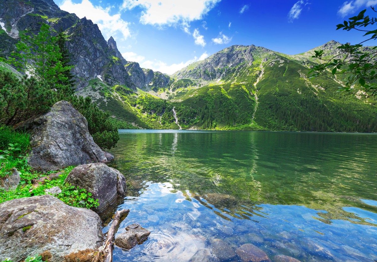 Fototapeta - Jezioro w Tatrach (T100093)