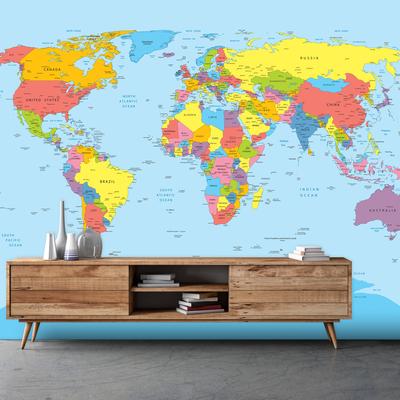 Fototapeta - Mapa Světa