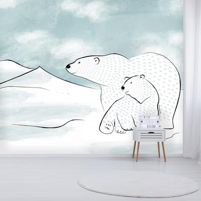 Fototapeta - Polarni medvedi